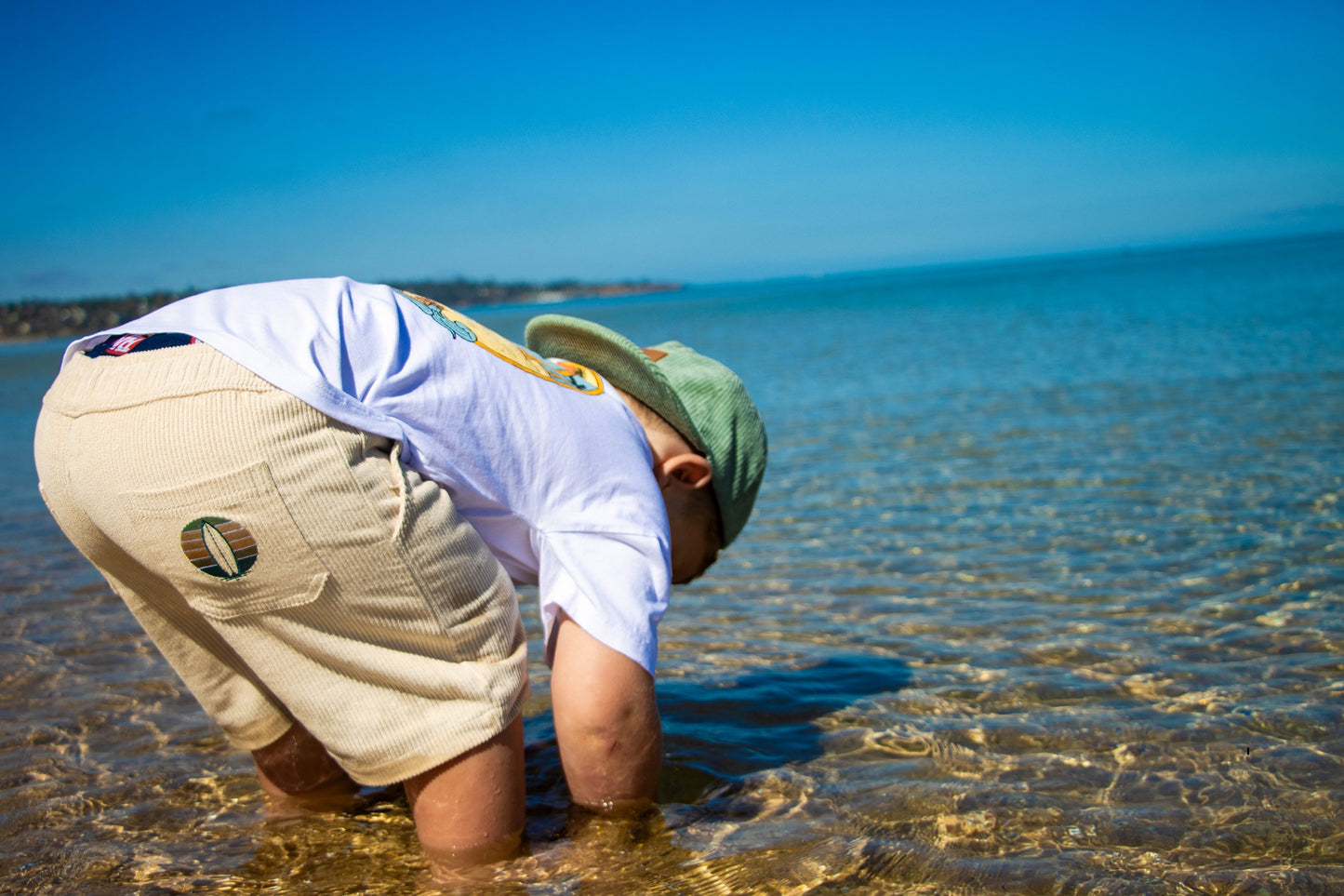 The Coastline Cord Shorts